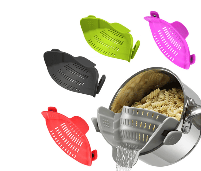 Silicone Pot Strainer Elusive Kitchen