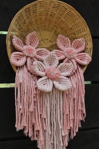 Image 2 of Pretty Pink Flower Basket