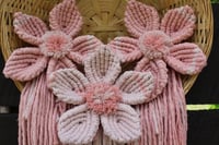 Image 3 of Pretty Pink Flower Basket