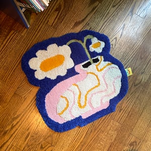 Just A Pair of Daisies Rug