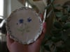 Coupelle fleur bleue