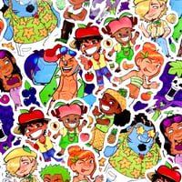 Image 1 of [OP] FRUIT PIRATES STICKERS