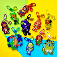 Image 1 of [OP] FRUIT PIRATES KEYCHAINS