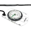 Camping and Hiking Transparent Plastic Compass