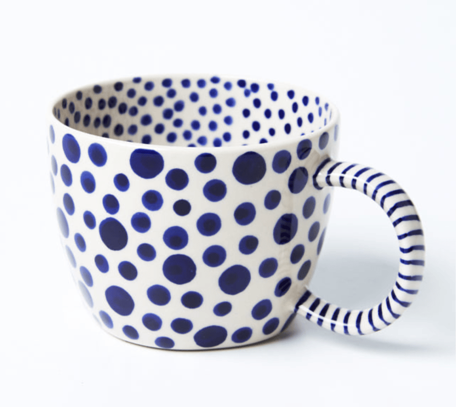 Image of Navy Spot Mug