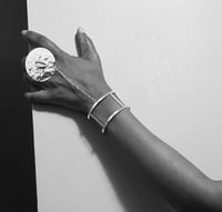 Image 2 of Spiritually Connected Handflower (925 Sterling Silver)