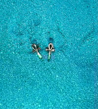 Ankh Studs (925 Sterling Silver)