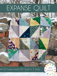 Image 1 of Expanse Quilt Pattern (PDF Download)