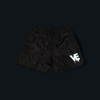 Black Unisex Windbreaker Shorts