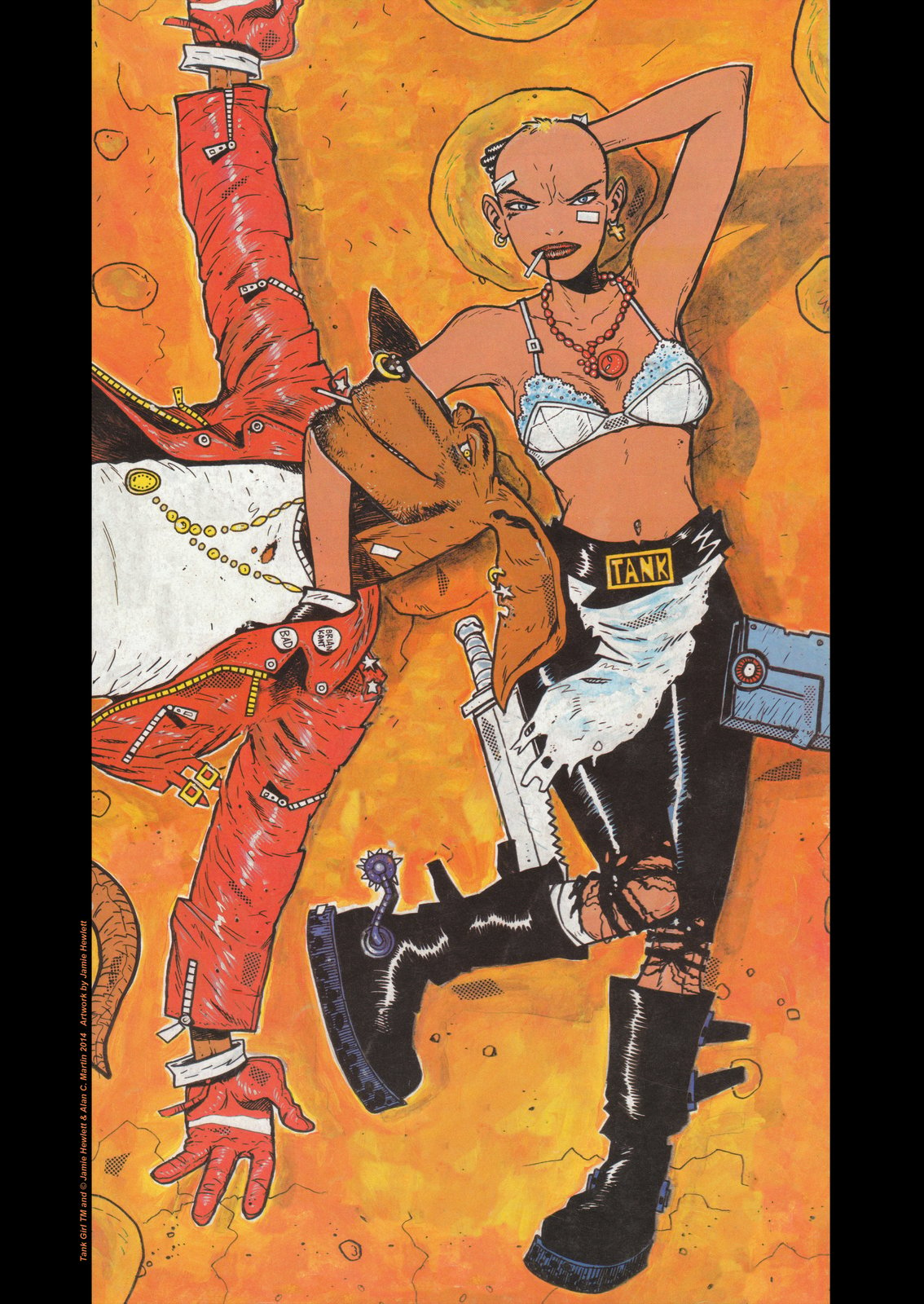 激レア JAMIE HEWLETT TANK GIRL 1995s-