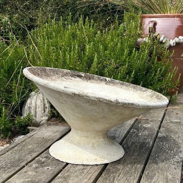 Image of Willy Guhl Tilted Circular Planter 