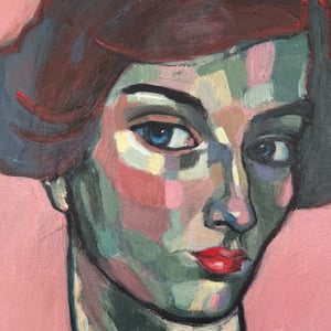 Image of Contemporary Painting, 'Let us go then, you and I,' Poppy Ellis