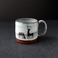 Image 1 of MADE TO ORDER Grazing Deer Mug