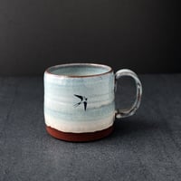 Image 1 of Blue Swallows Mug