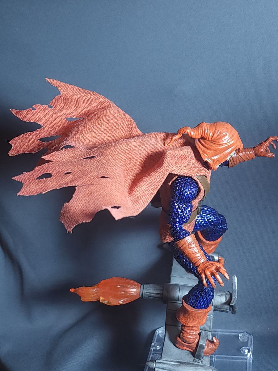 Marvel Legends Hobgoblin wired cape | Harker Customs