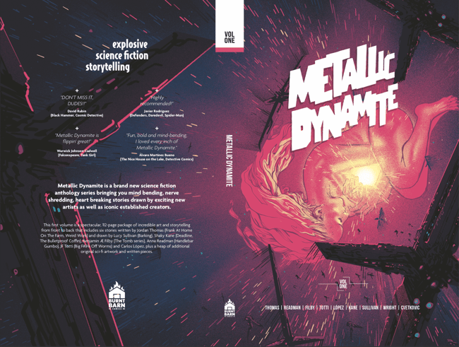 Metallic Dynamite Deluxe Oversized Hardcover