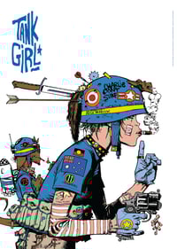 Image 2 of TANK GIRL FAVOURITES A2 POSTER TRIPLE PACK - plus bonus!