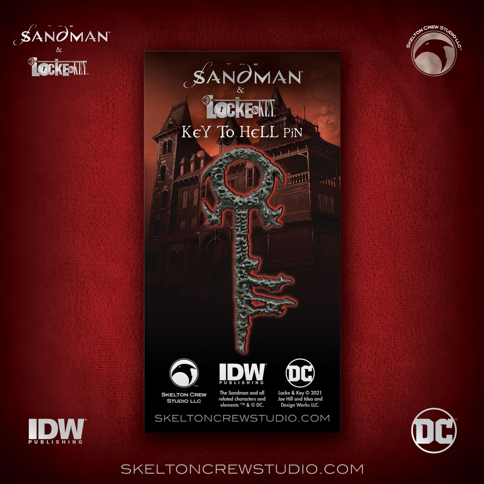 Locke & Key/Sandman: Ankh Key! | Skelton Crew Studio