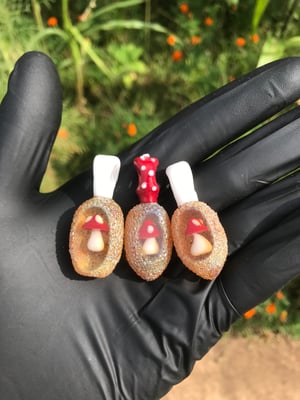 Image of Mushroom Geode Pendant