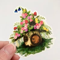 Image 1 of Fern's fairy house vinyl sticker