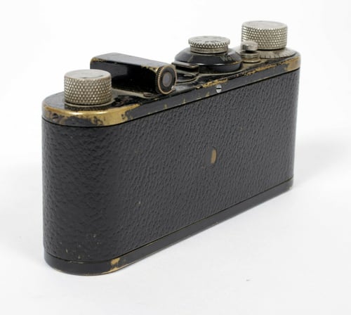 Image of Leica IA 35mm Film Camera leitz rangefinder Elmar 50mm F3.5 lens (AS IS - READ)