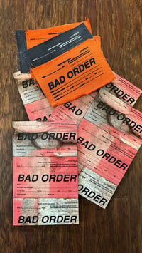 Bad Order Zine