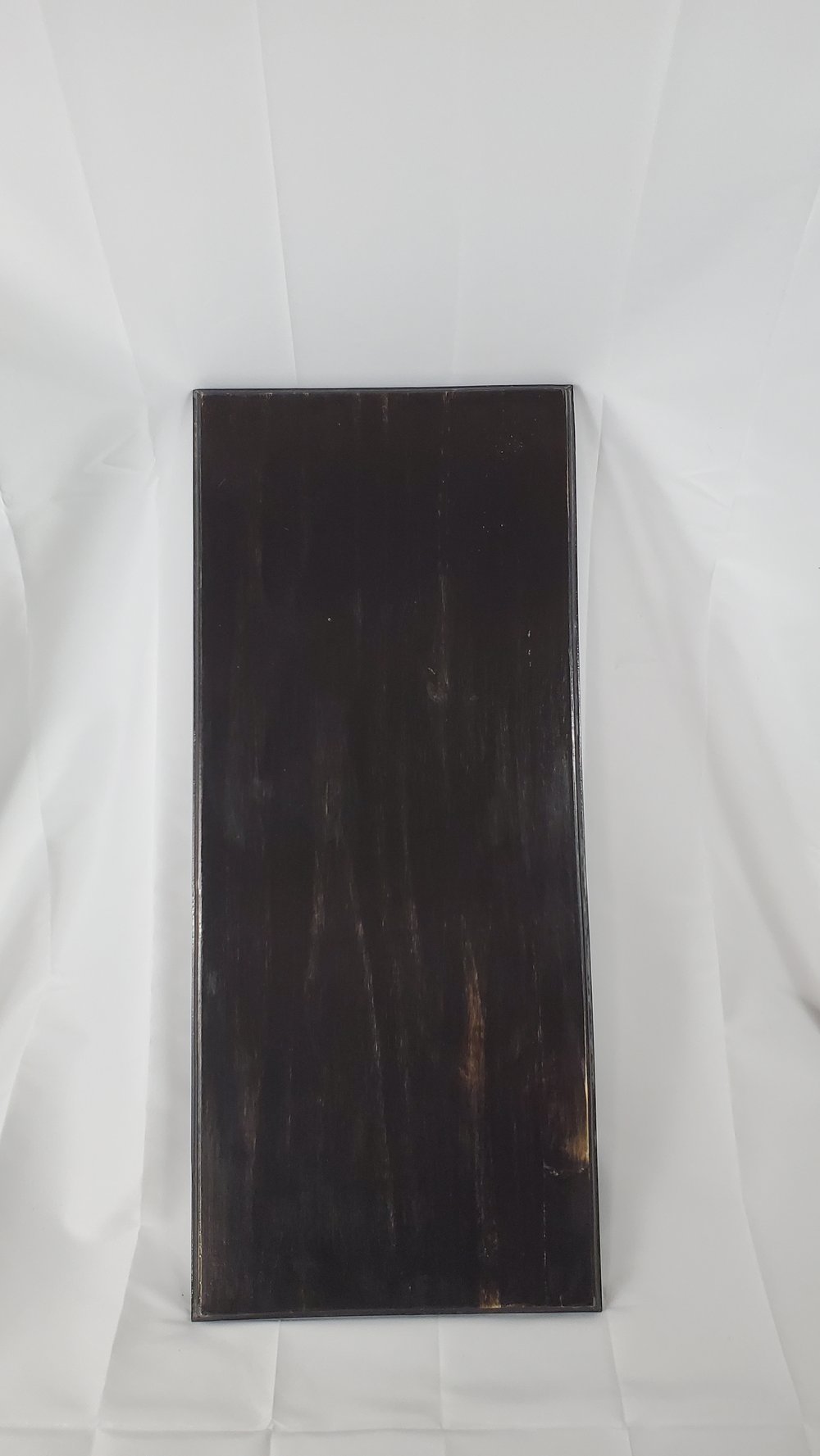 Dark Stain Bath Tray