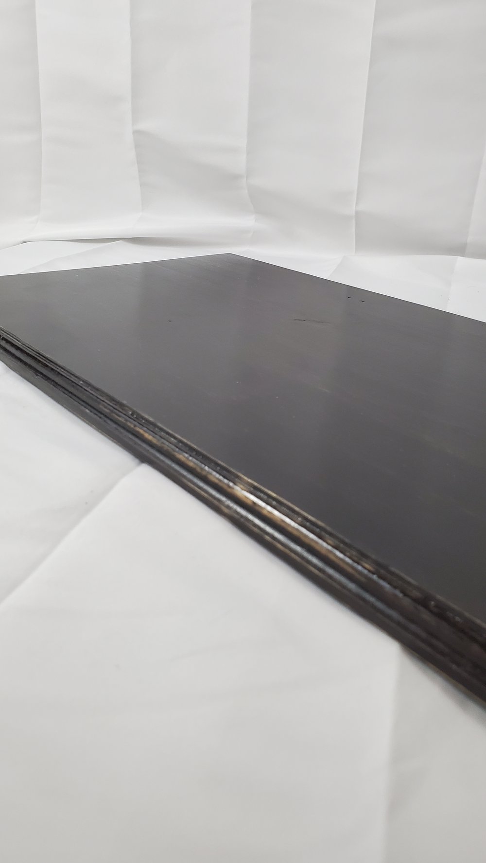Dark Stain Bath Tray