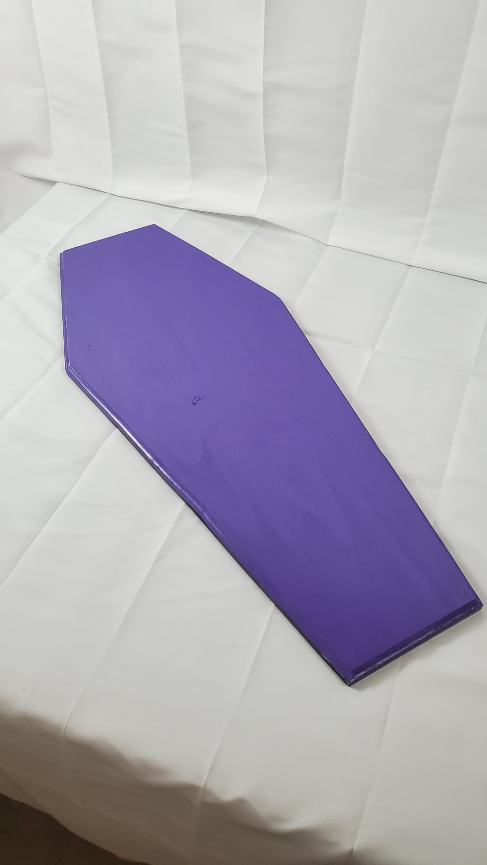 Purple Pastel Goth Coffin Bath Tray