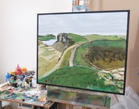 Image 4 of Hadrians Wall (Whin Sill) - Framed Original