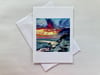 Oregon Coast Sunset 5X7 Card with Envelope