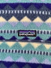 Vintage Patagonia Synchilla Snap T - Diamonds Blue 