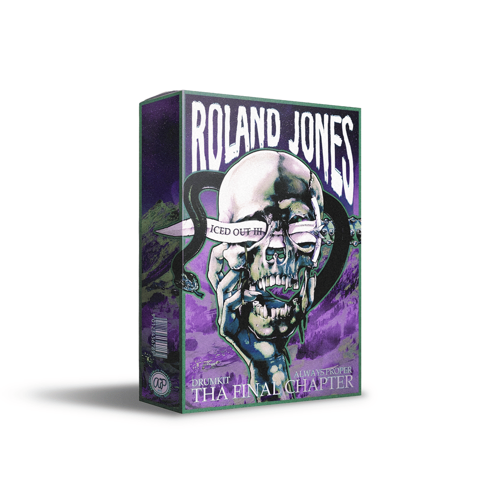 Image of ROLAND JONES - ICED OUT 3 DRUM KIT 