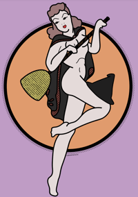 Image 2 of Witch Jawn Print