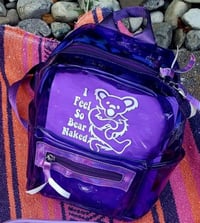 Image 3 of Bear Naked Small Clear Backpack