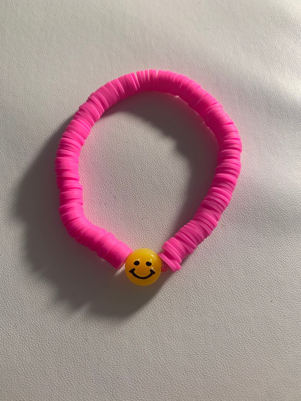Image of Pink Smiley Face
