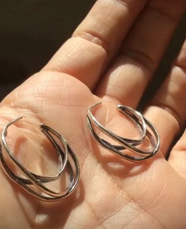 Image of Expansion Hoop Earrings