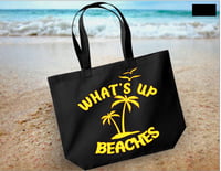 Whats Up Beaches Maxi tote bag
