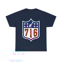 Image 4 of 716 League Unisex Heavy Cotton Tee