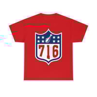 Image 2 of 716 League Unisex Heavy Cotton Tee