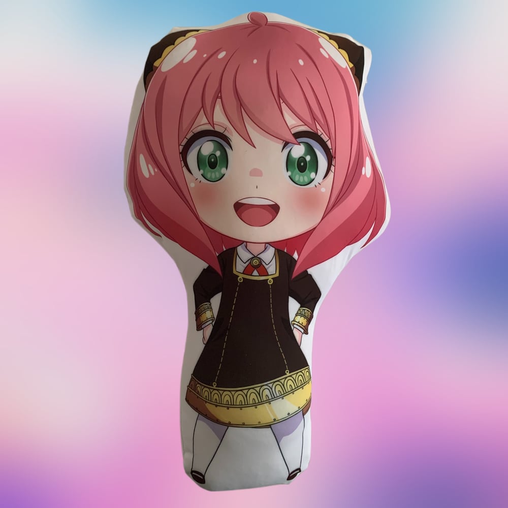 School Girl Chibi Pillow