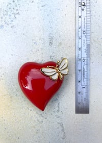 Image 4 of Vintage Heart Brooch 