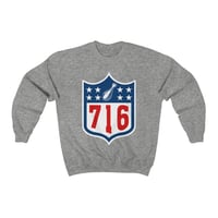 Image 5 of 716 League Unisex Heavy Blend Crewneck