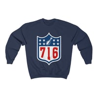 Image 2 of 716 League Unisex Heavy Blend Crewneck