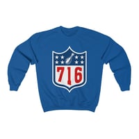 Image 4 of 716 League Unisex Heavy Blend Crewneck