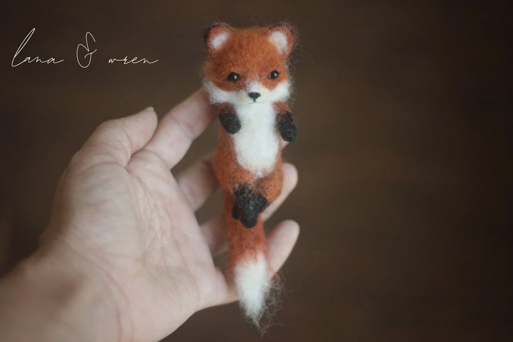 Image of Preorder needle felted fox