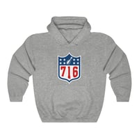 Image 5 of 716 League Unisex Heavy Blend Hooded Sweatshirt