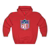 Image 3 of 716 League Unisex Heavy Blend Hooded Sweatshirt