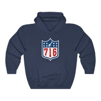Image 2 of 716 League Unisex Heavy Blend Hooded Sweatshirt