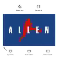 Image 5 of Air Allen Flag Blue
